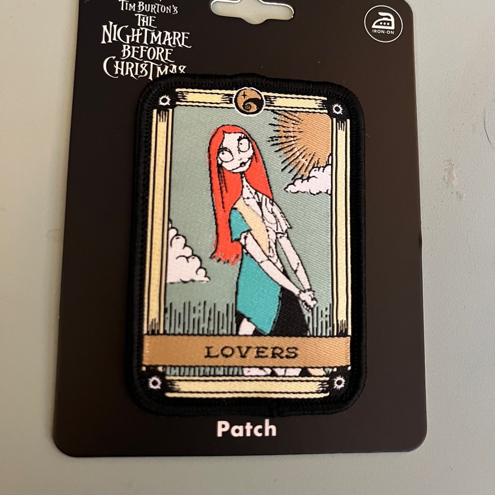 Nightmare Before Christmas Sally Iron-On Tarot Card Style Patch